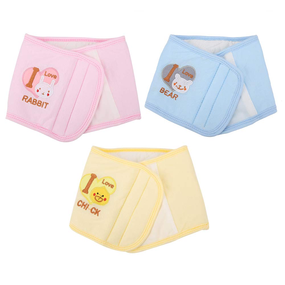 Baby Belly Belt, Newborn Abdomen Keep Warm Button Band Children Waist Support Band for Toddler Boys or Girls, 22inchx6.3inch() - Image 6